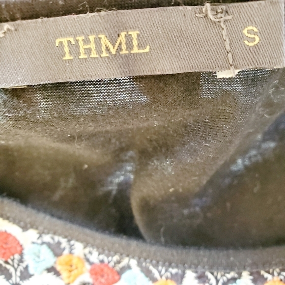 THML | Bohemian Top‎ with Multi Color Trim S - Picture 5 of 8